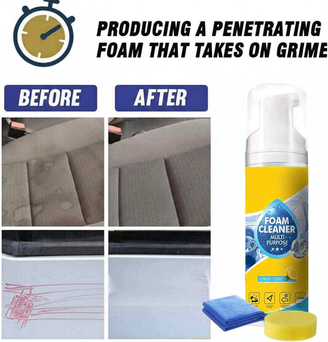New 150ML Portable Multipurpos - Leather Cleaner Interior ulasan dan harga