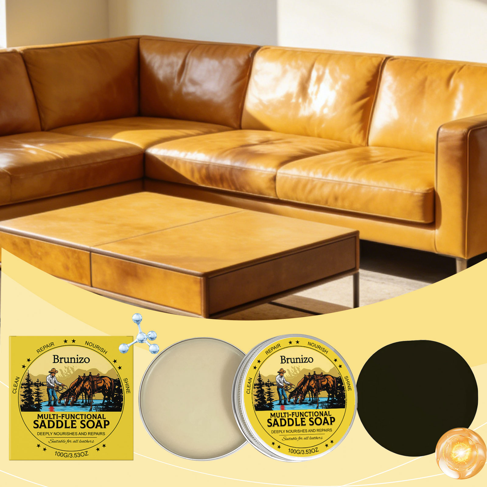 Leather Cleaner & Conditioner  - Leather Cleaner Interior ulasan dan harga
