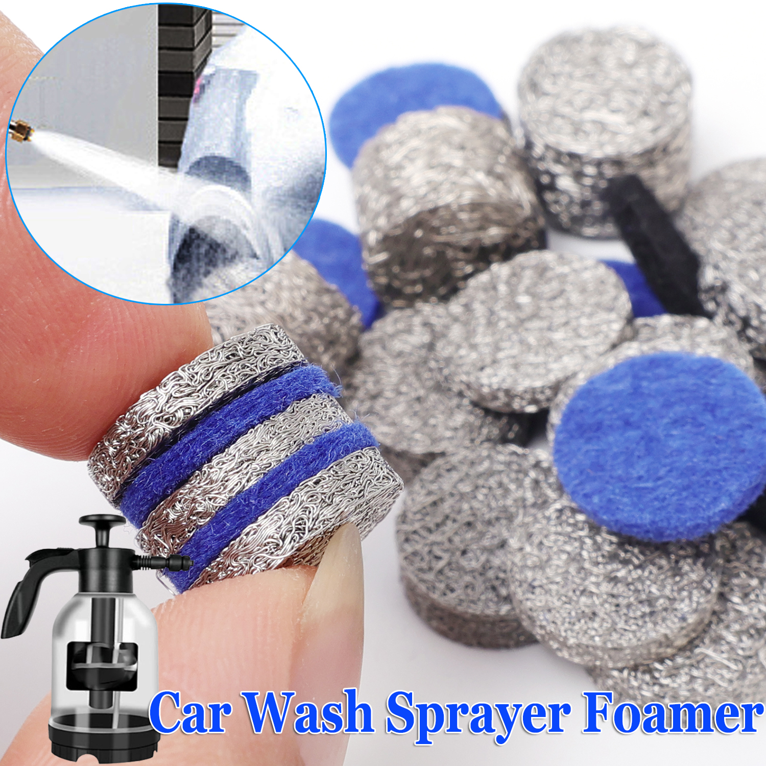 1/2/5pcs Foam Gun Nozzle Orifi - Pressure Washer Foam Gun ulasan dan harga