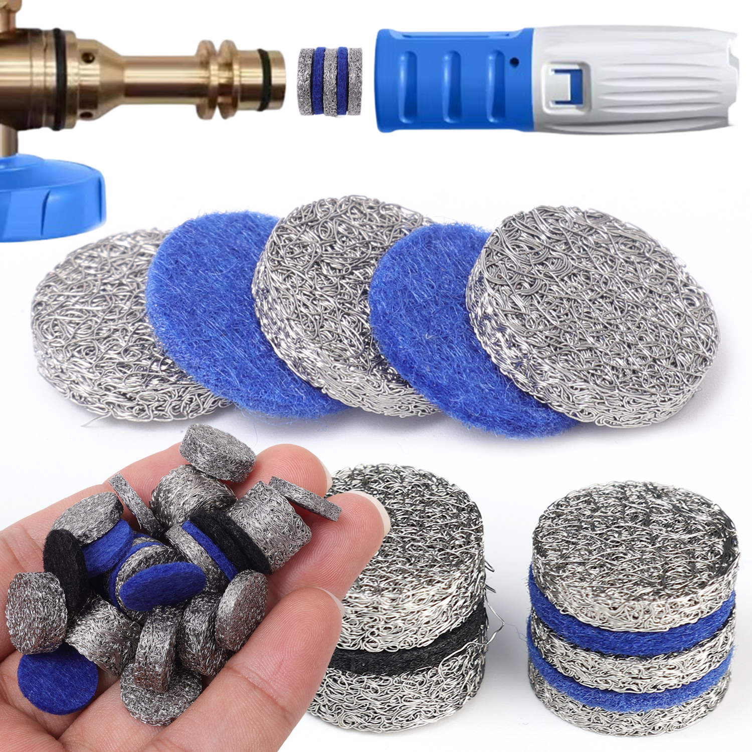 1/2/5pcs Foam Gun Nozzle Orifi - Pressure Washer Foam Gun ulasan dan harga