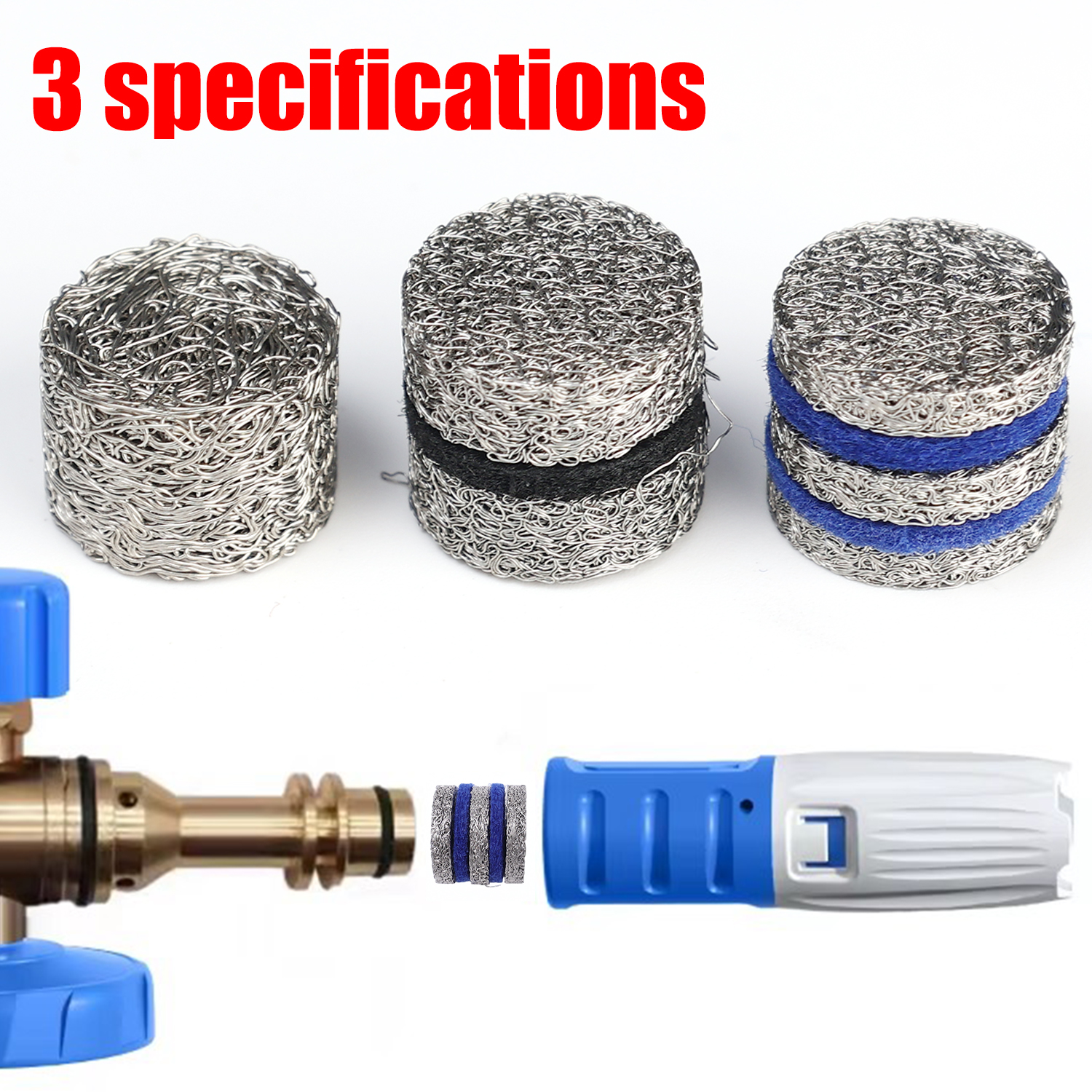 1/2/5pcs Foam Gun Nozzle Orifi - Pressure Washer Foam Gun ulasan dan harga