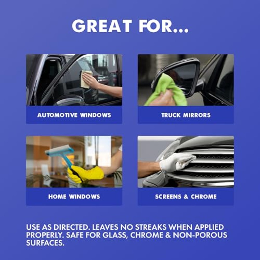 BullSnot VizABull Glass Cleane - Glass Cleaner Streak ulasan dan harga