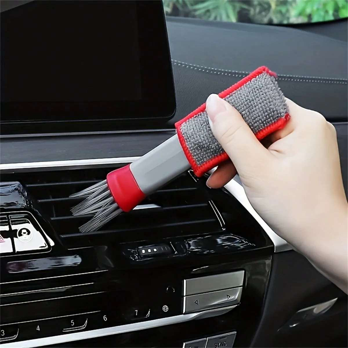 1pc Double-Headed Brush, Car A - Car Cleaning Brush ulasan dan harga