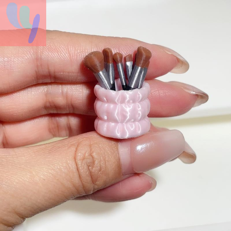 1 Set Doll Accessories Toys 1/ - Detailing Brush Set ulasan dan harga