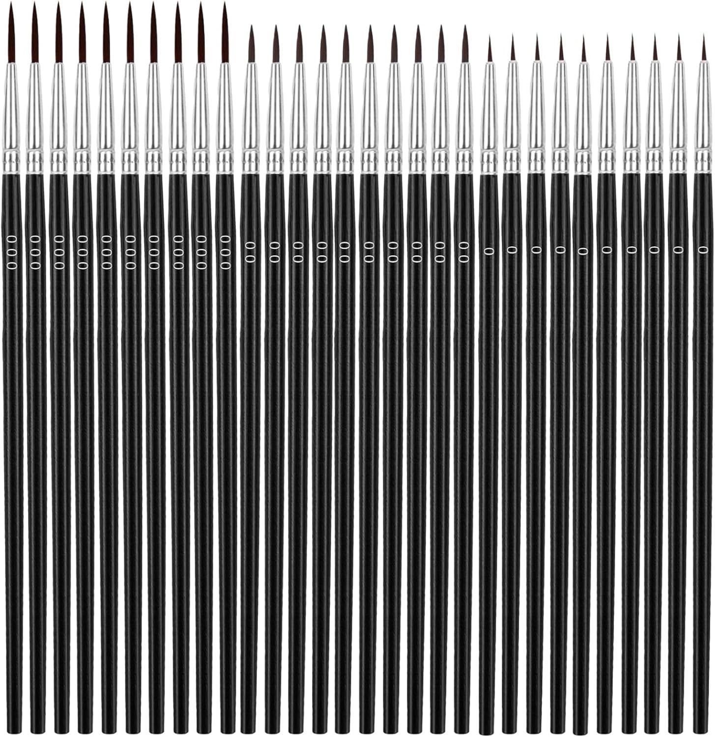 30 Pcs Fine Detail Paint Brush - Detailing Brush Set ulasan dan harga