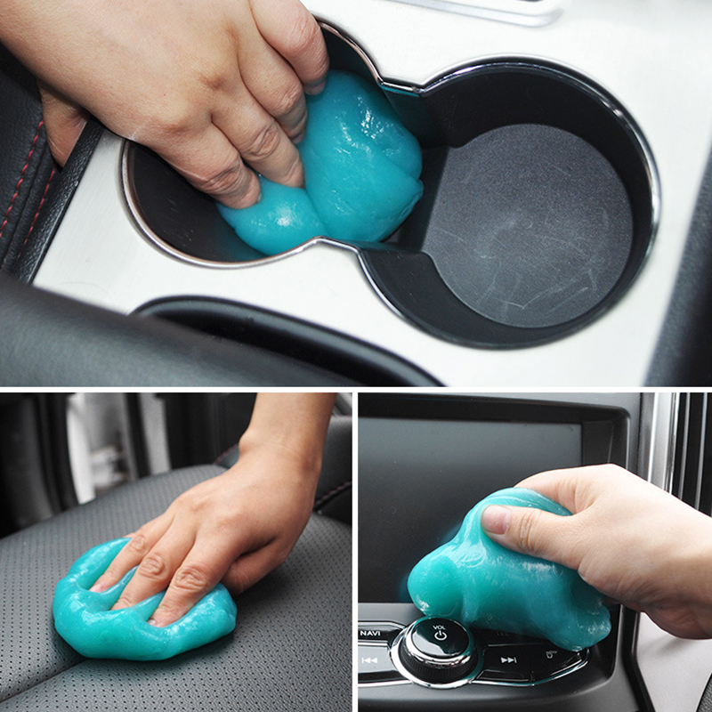 New Car Cleaning Gel Magic Mud - Dirt Brush Interior ulasan dan harga