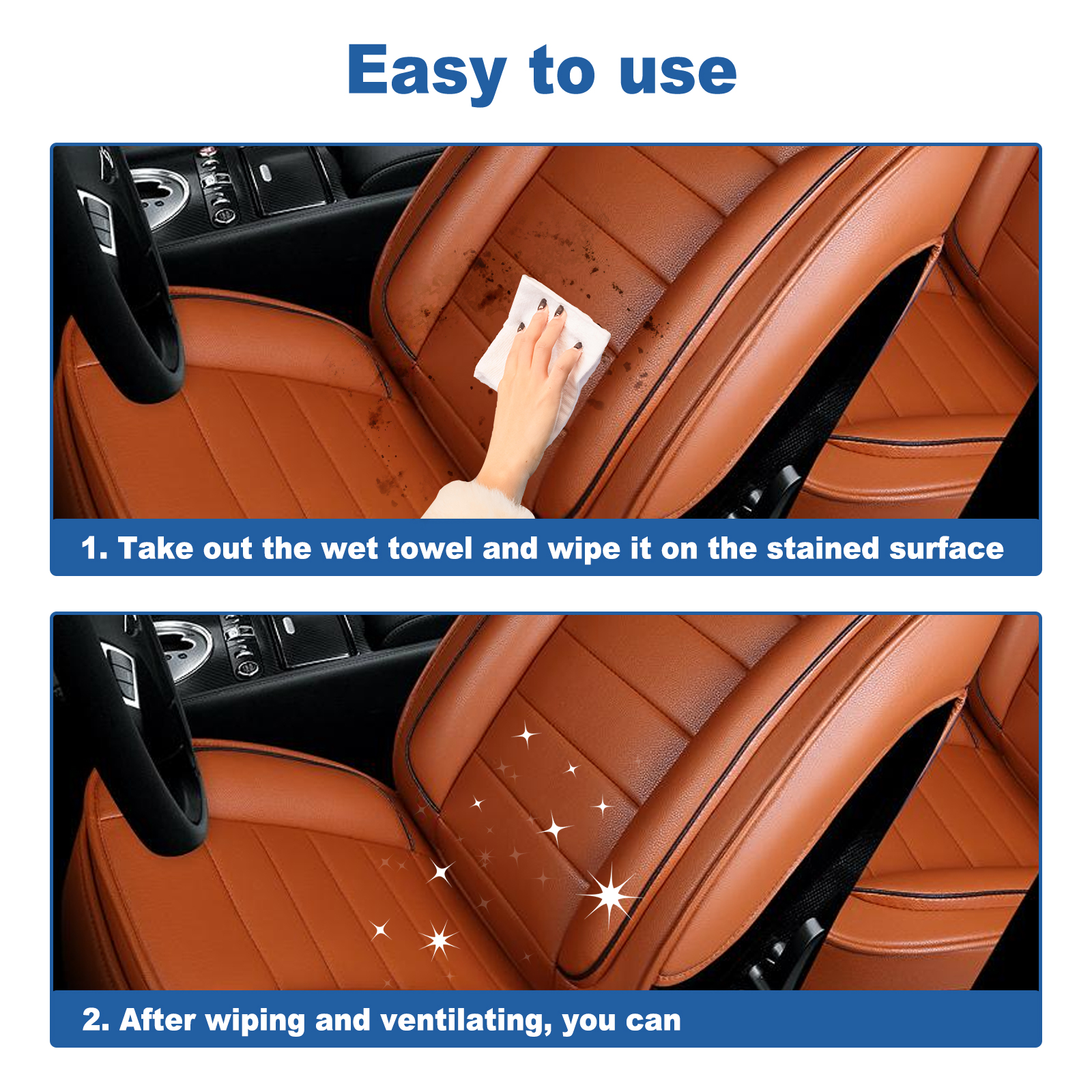Rayhong Car Leather Cleaning W - Dirt Brush Interior ulasan dan harga