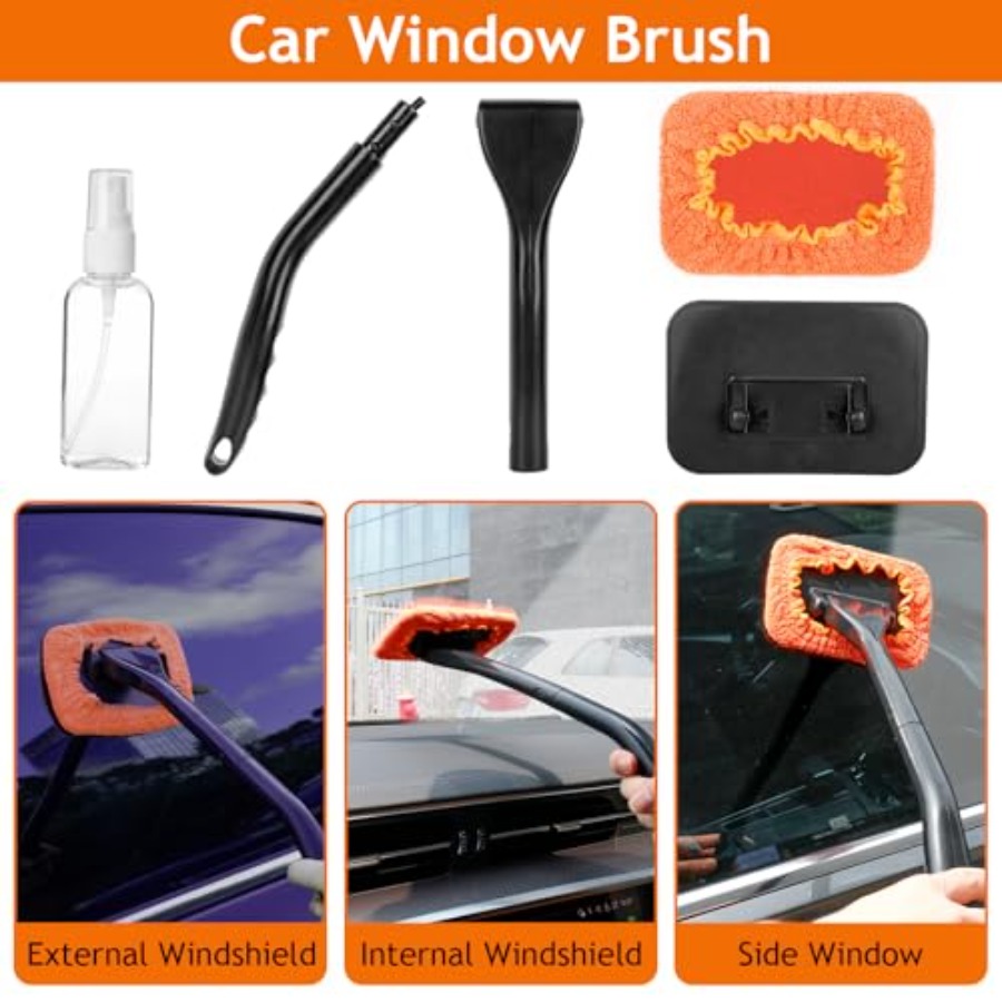 Windshield Cleaner Tool, Car D - Interior Detailing Kit ulasan dan harga