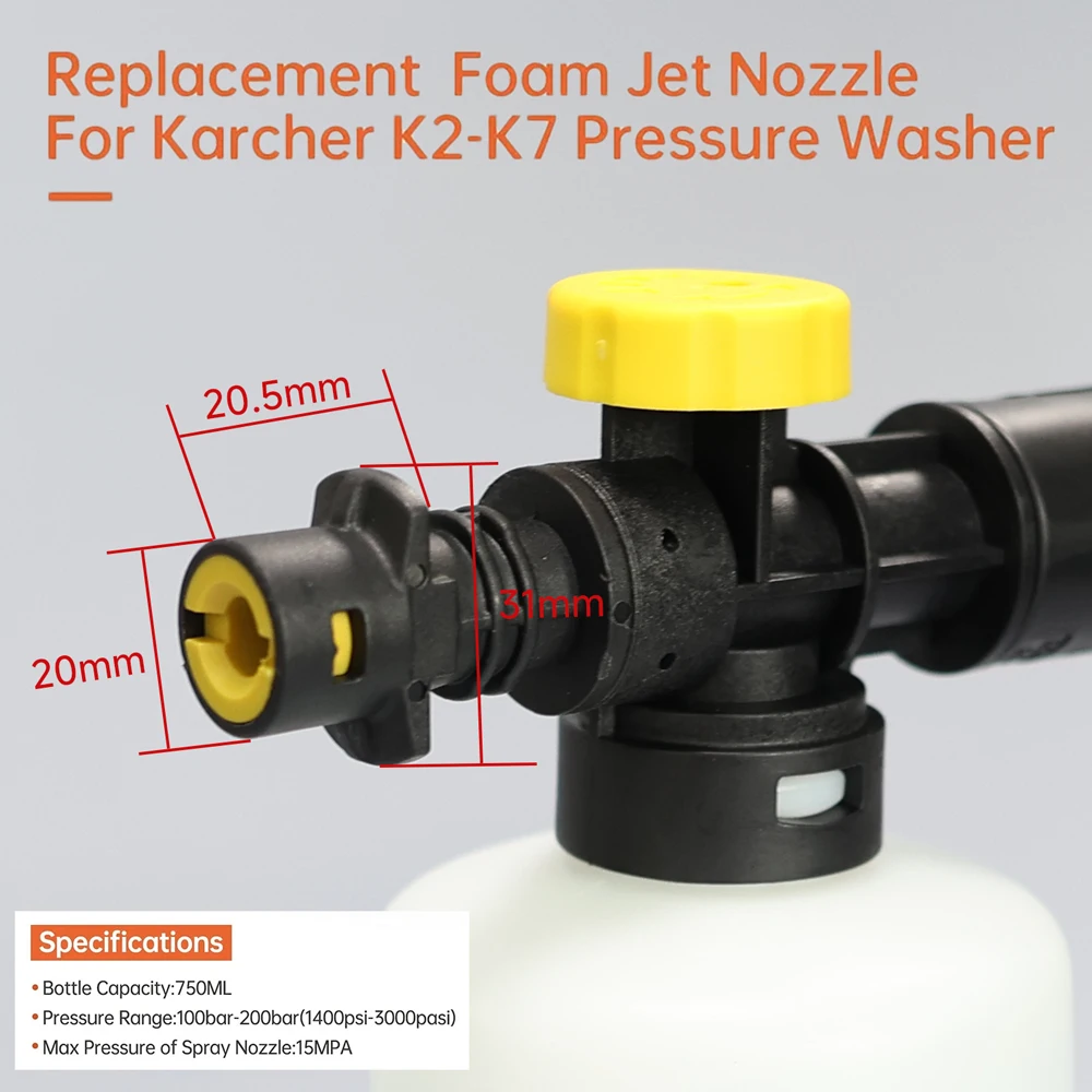 Foam Cannon for Karcher K2 K3  - Foam Cannon Car Wash ulasan dan harga