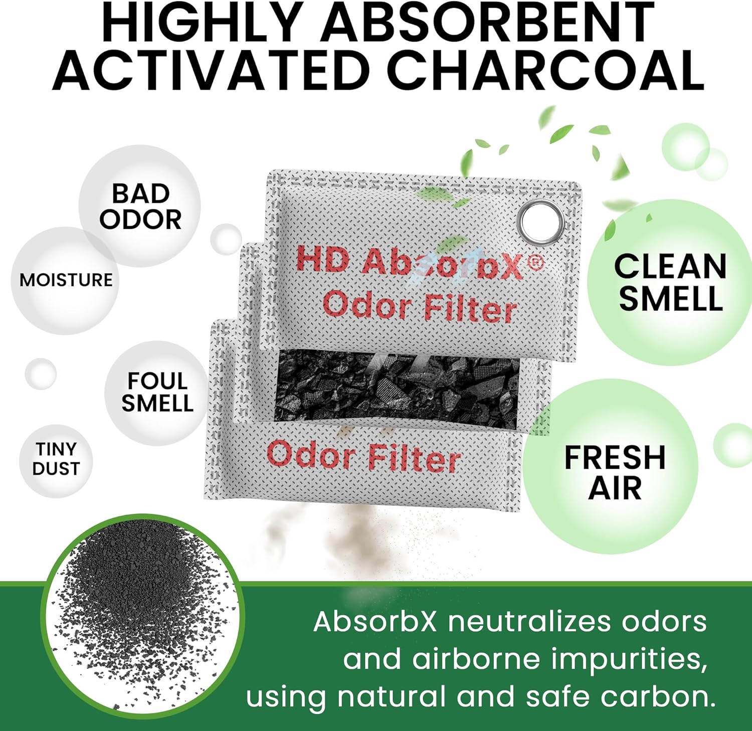 Activated Charcoal Air Purifyi - Odor Eliminator Car ulasan dan harga