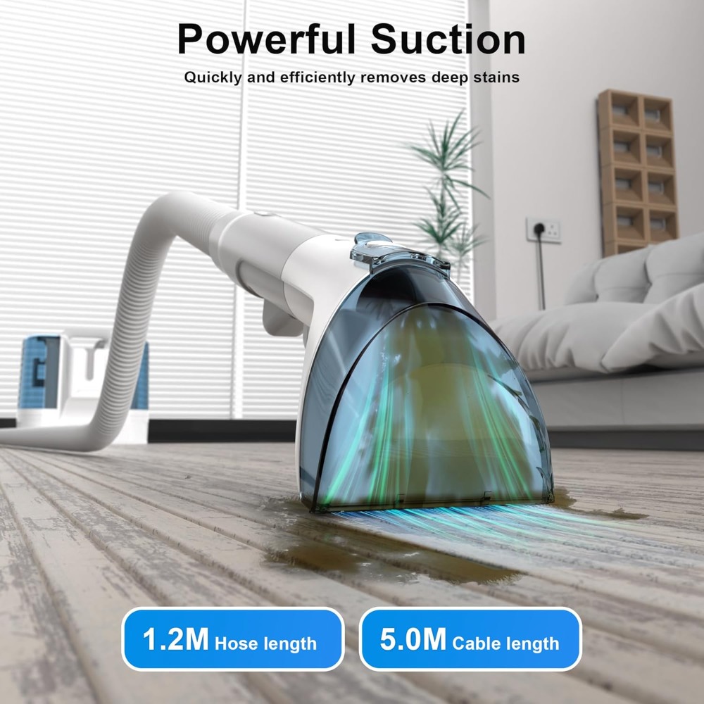 450W Carpet Cleaner Machine Up - Seat Cleaner Fabric ulasan dan harga