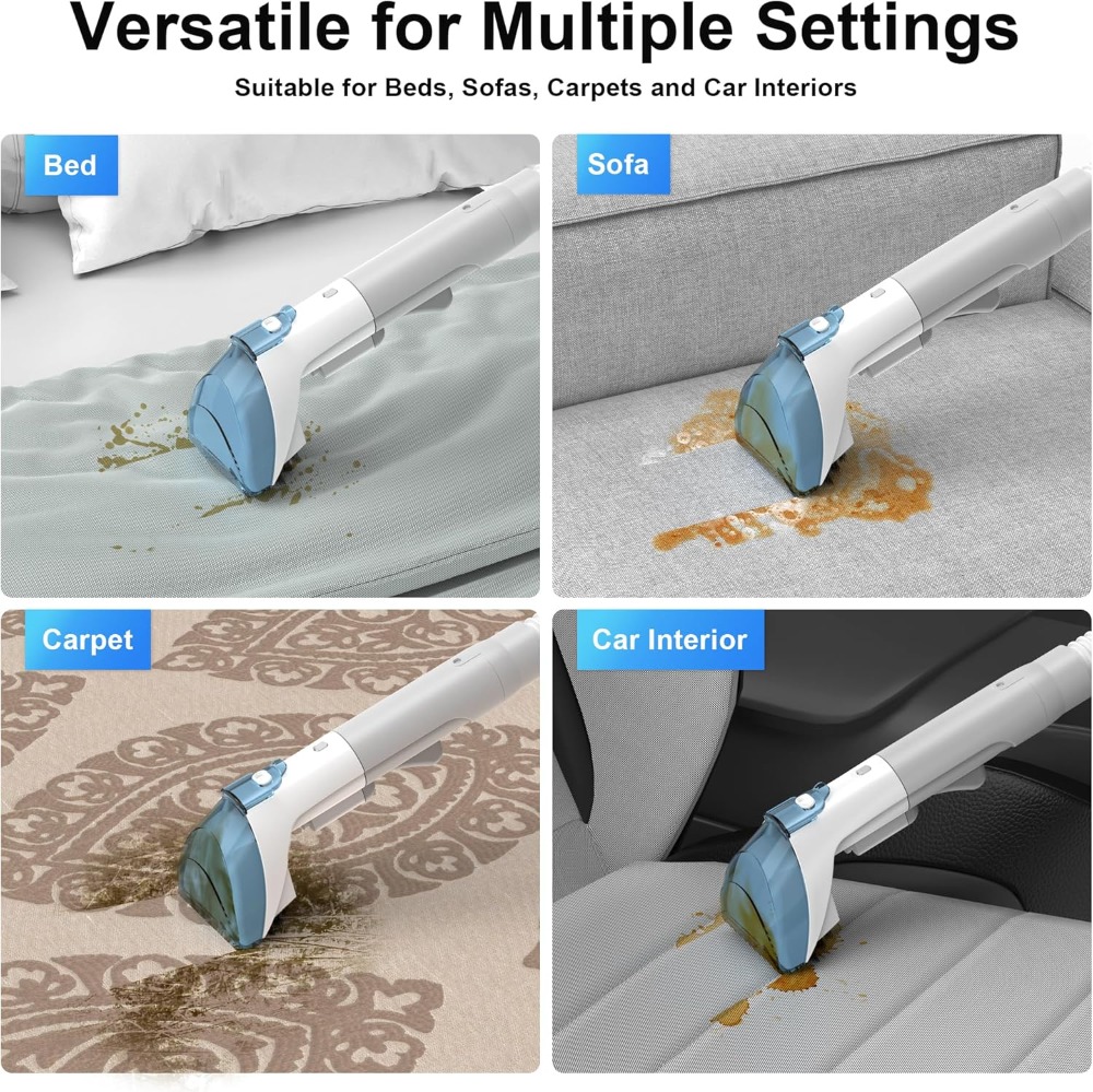 450W Carpet Cleaner Machine Up - Seat Cleaner Fabric ulasan dan harga
