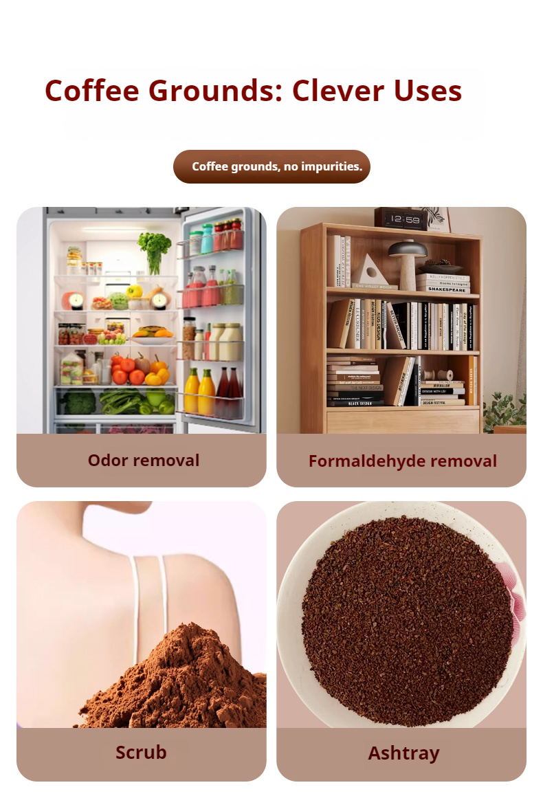 5pcs Eco-Friendly Coffee Groun - Odor Eliminator Car ulasan dan harga