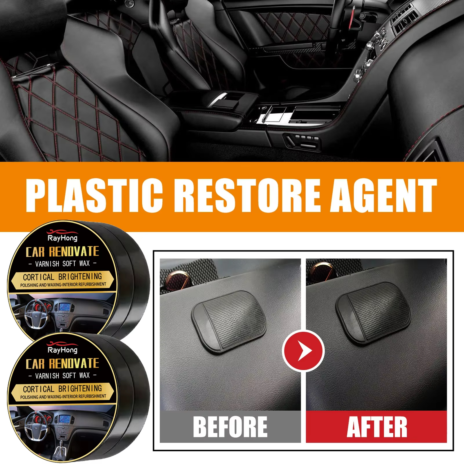 Car Plastic Restorer Back To B - Trim Restorer Plastic ulasan dan harga
