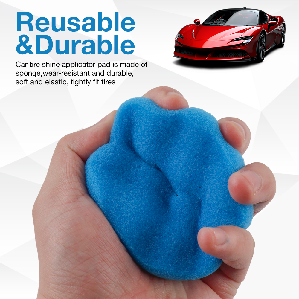 Tire Shine Applicator, Car Pol - Wax Applicator Pad ulasan dan harga
