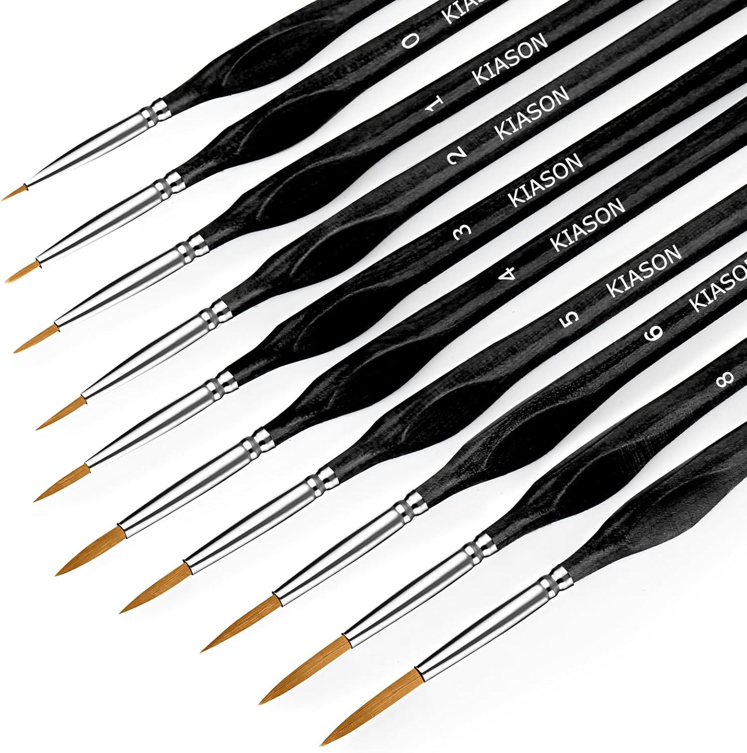 10 Miniature Paint Brushes Set - Detailing Brush Set ulasan dan harga