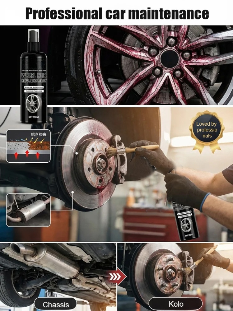 Alloy Wheel Rust Remover Paint - Wheel Cleaner Alloy ulasan dan harga