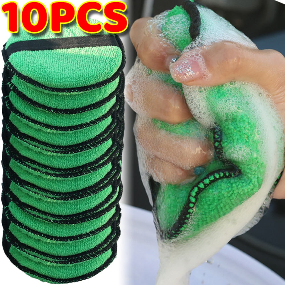 10/5PCS Microfiber Wax Applica - Wax Applicator Pad ulasan dan harga