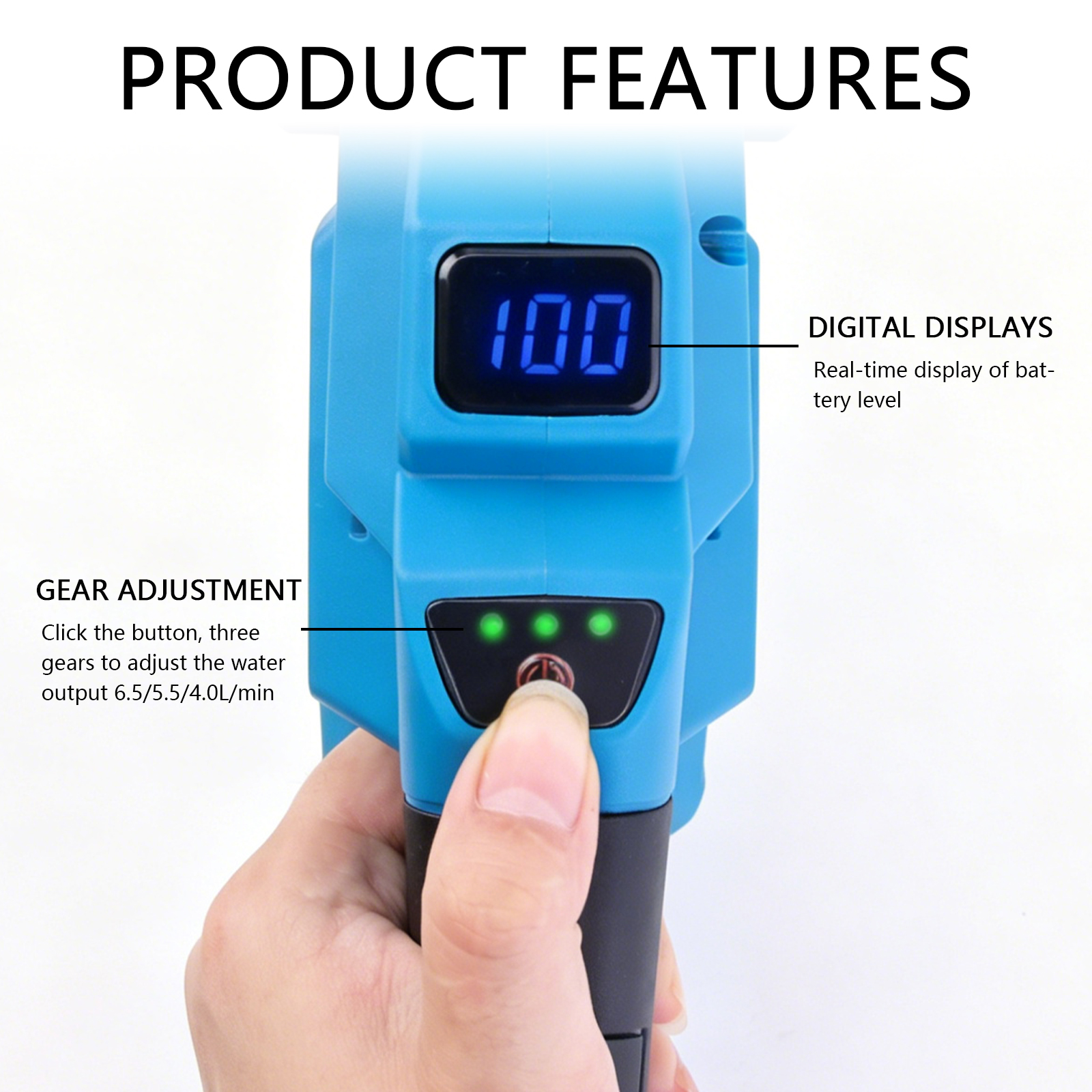 【2026 New】3500W 6-in-1 Nozzle  - Car Shampoo Ph ulasan dan harga