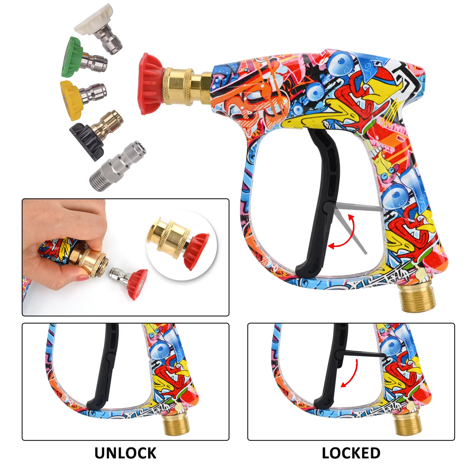 Pressure Washer Water Gun for  - Foam Cannon Car Wash ulasan dan harga