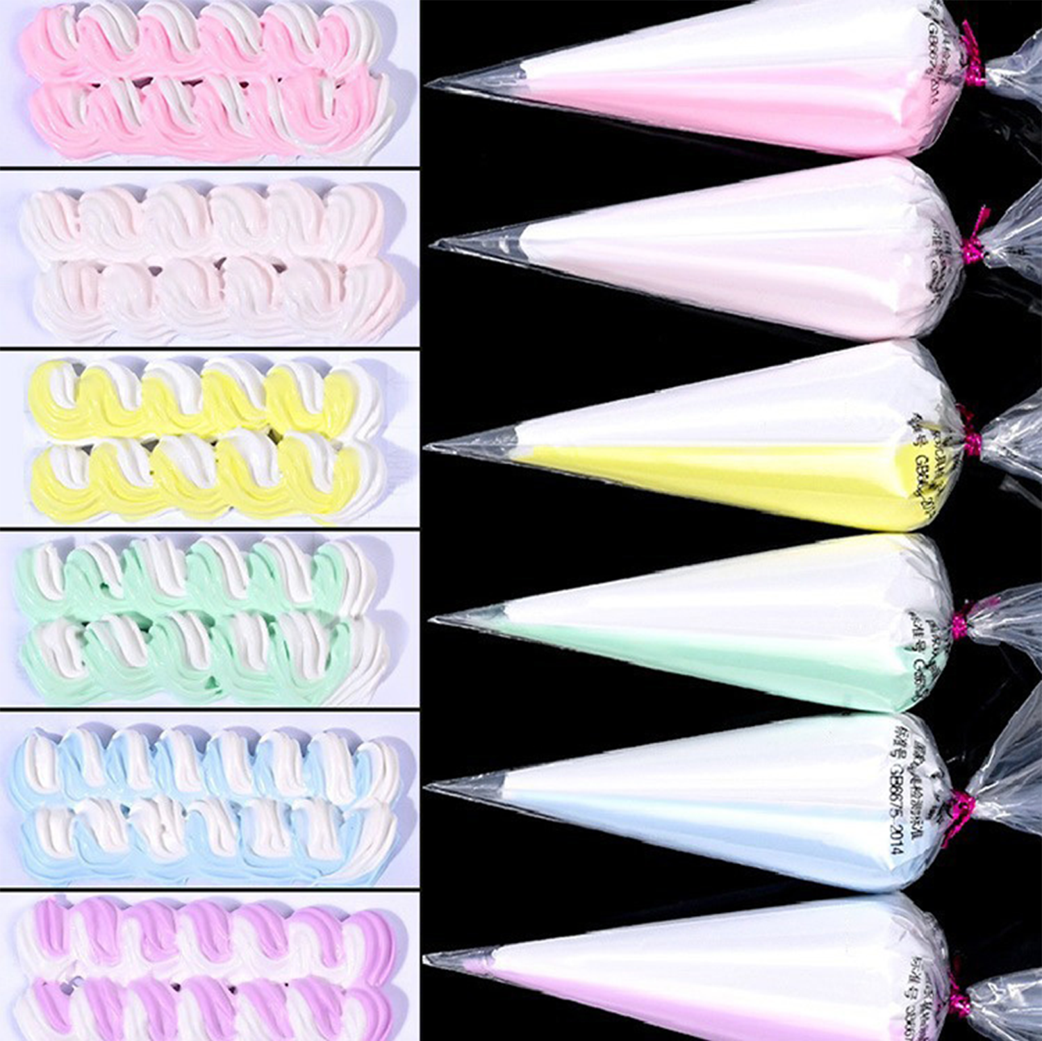 Two Color Whipped Cream Glue D - Clay Bar Lubricant ulasan dan harga