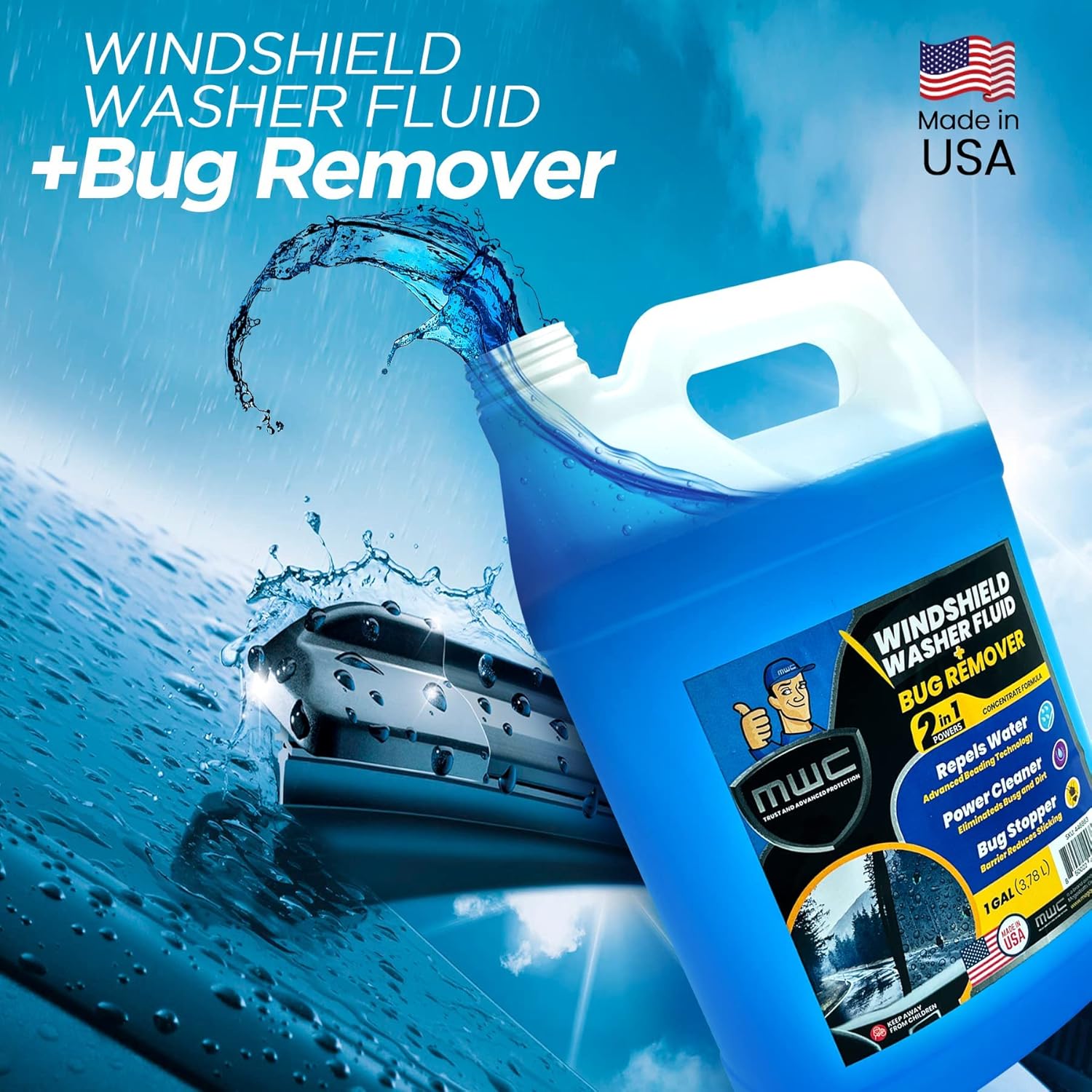 Windshield Washer Fluid, Ready - Glass Cleaner Streak ulasan dan harga