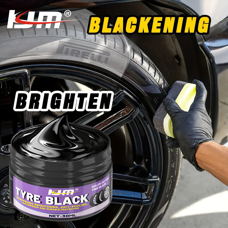 KJM 30ml Tyre Black Trim Resto - Trim Restorer Plastic ulasan dan harga