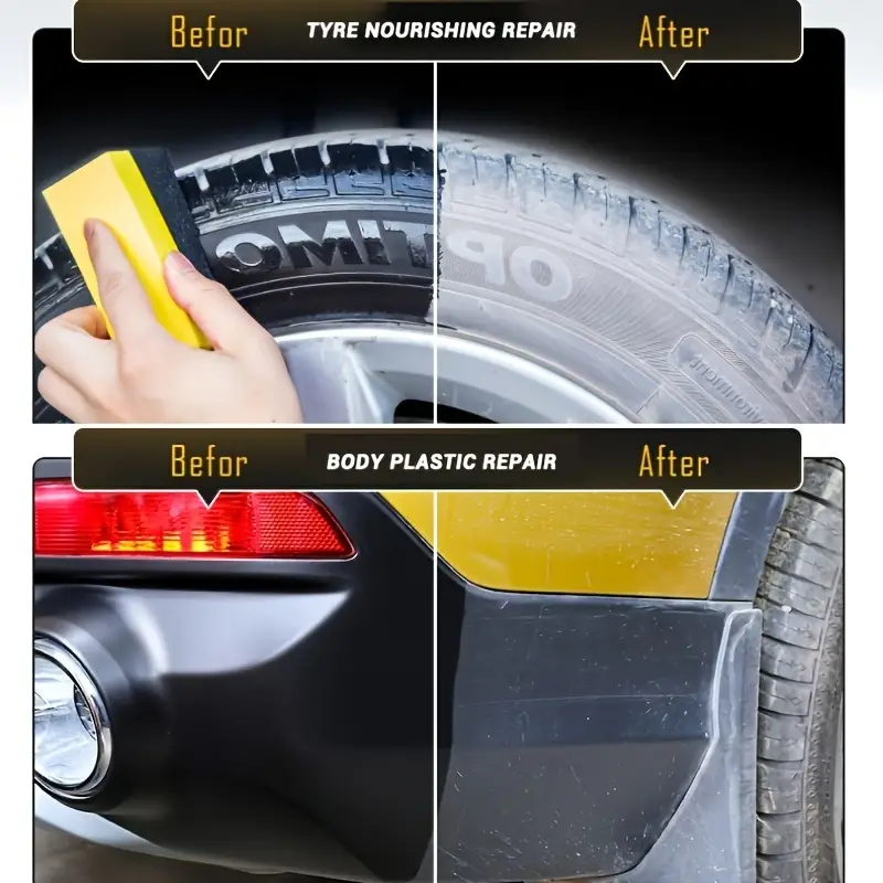 KJM 30ml Tyre Black Trim Resto - Trim Restorer Plastic ulasan dan harga