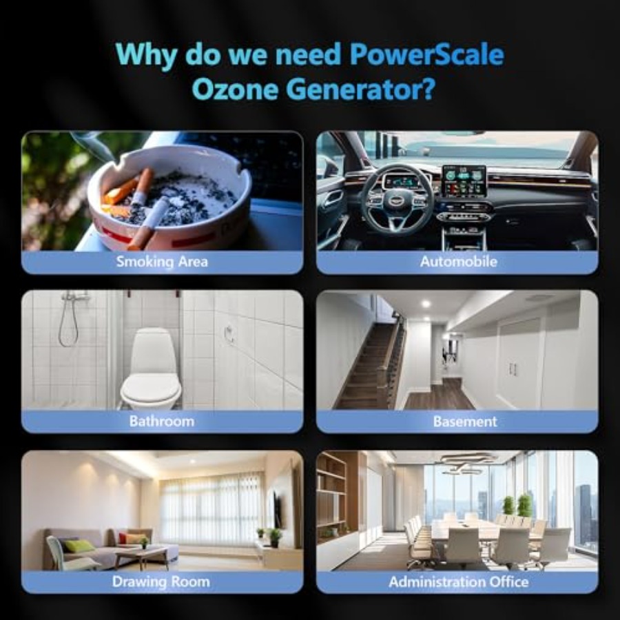 Ozone Generator 90000mg/h O3 I - Odor Eliminator Car ulasan dan harga