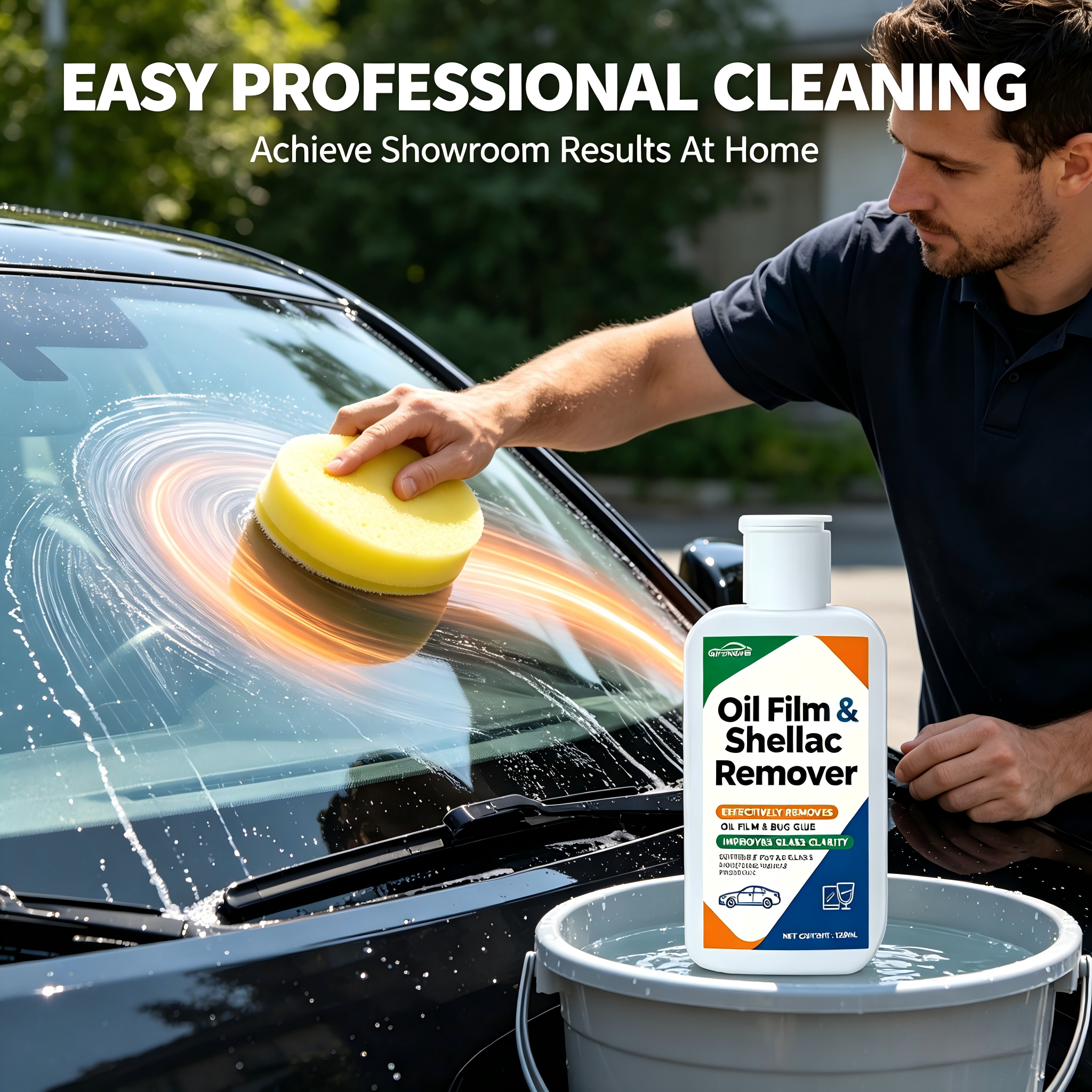 120ML Car Windshield Oil Film  - Glass Cleaner Streak ulasan dan harga