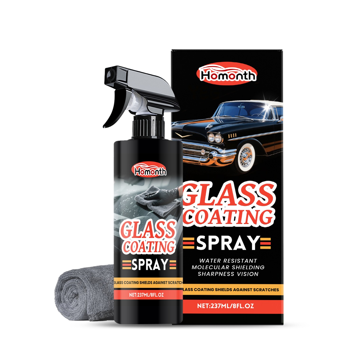 Car Glass Cleaner & Anti-Fog S - Glass Cleaner Streak ulasan dan harga