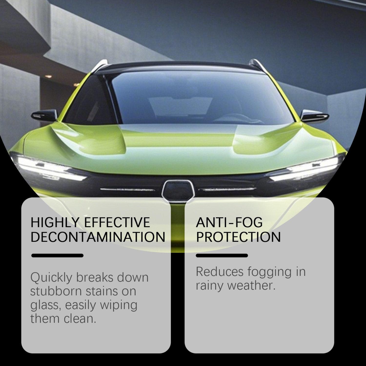 Car Glass Cleaner & Anti-Fog S - Glass Cleaner Streak ulasan dan harga