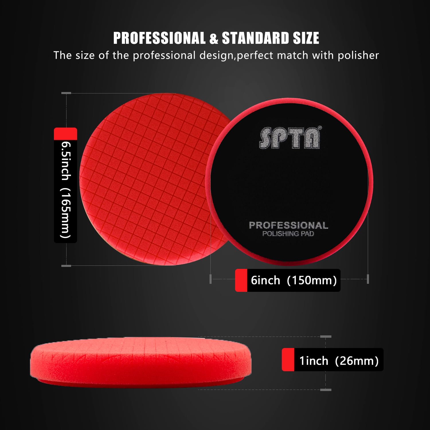 Red Ultra-Fine Polishing Pad S - Polish Pad Set Buffer ulasan dan harga
