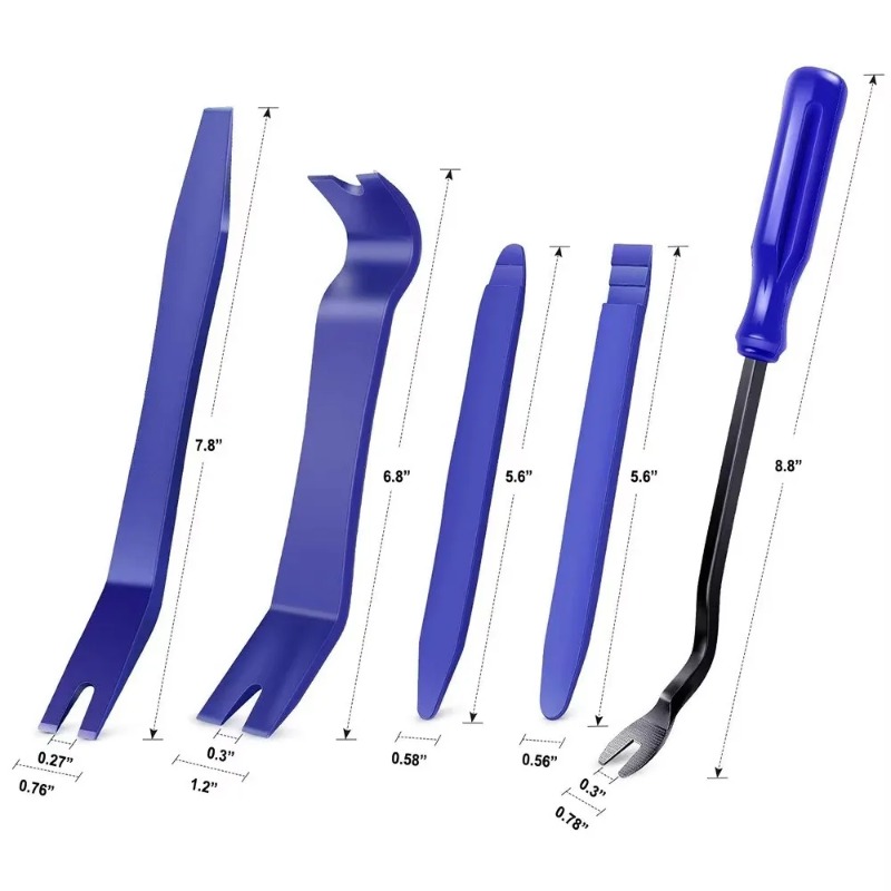 Car Hand Tool Set Disassembly  - Trim Restorer Plastic ulasan dan harga