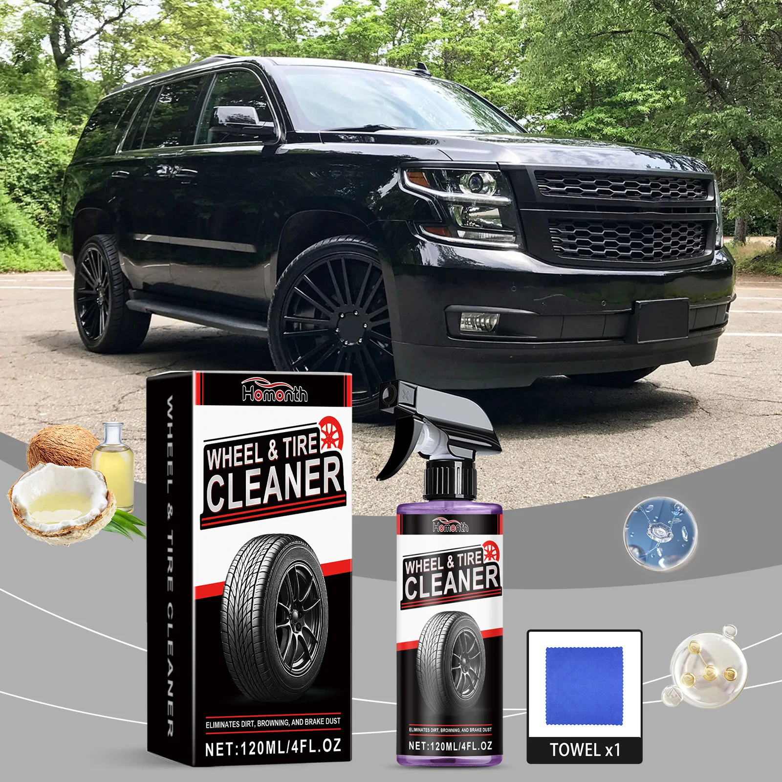 Professional Wheel Tire Cleane - Wheel Cleaner Alloy ulasan dan harga