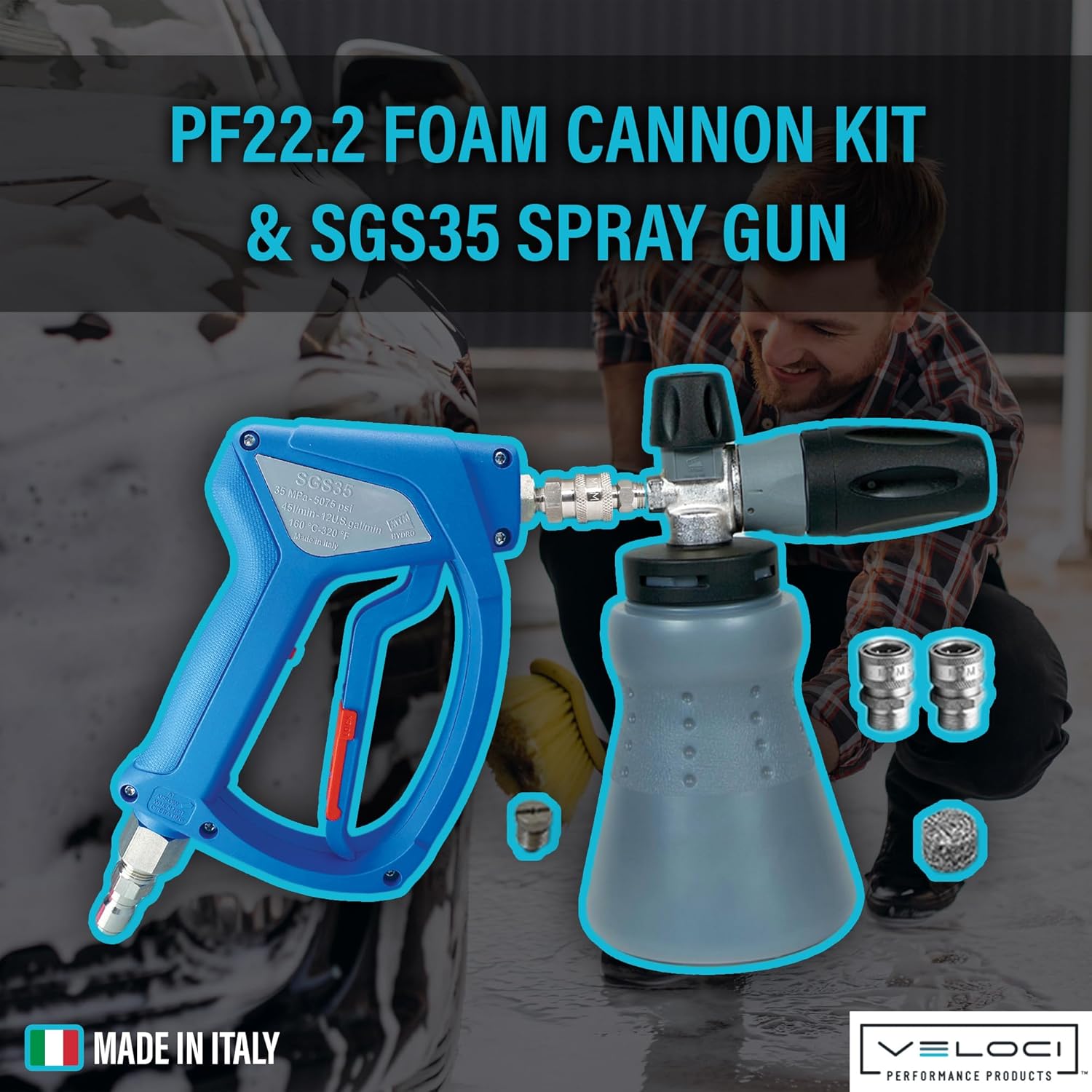 Hydro Ultimate PF22.2 Foam Can - Pressure Washer Foam Gun ulasan dan harga