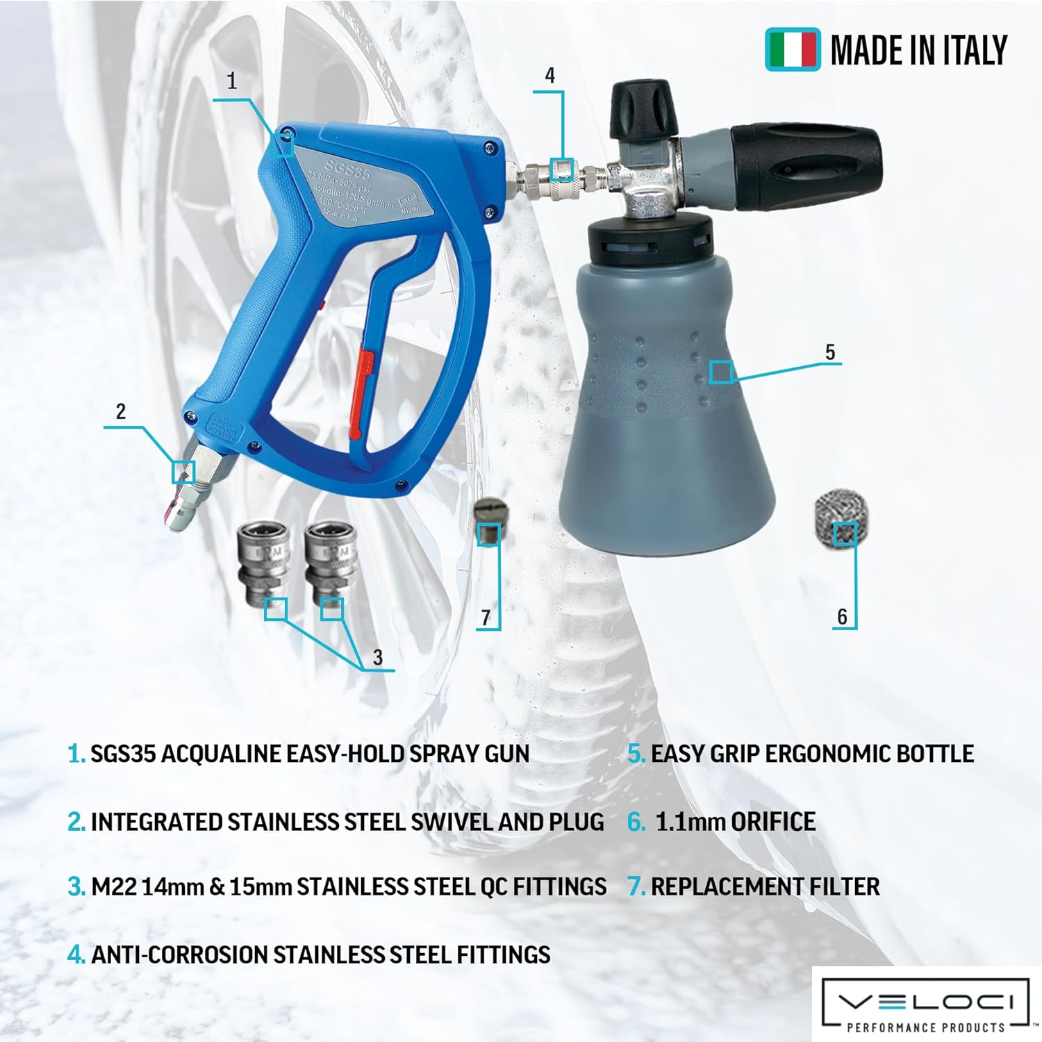 Hydro Ultimate PF22.2 Foam Can - Pressure Washer Foam Gun ulasan dan harga