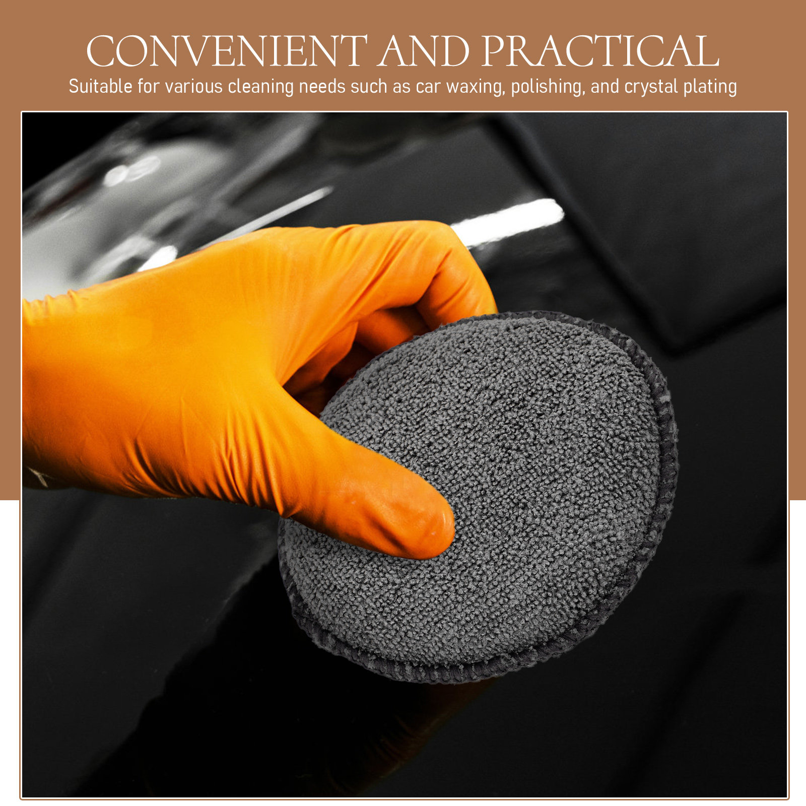 4Pcs Car Polishing Pads Microf - Wax Applicator Pad ulasan dan harga