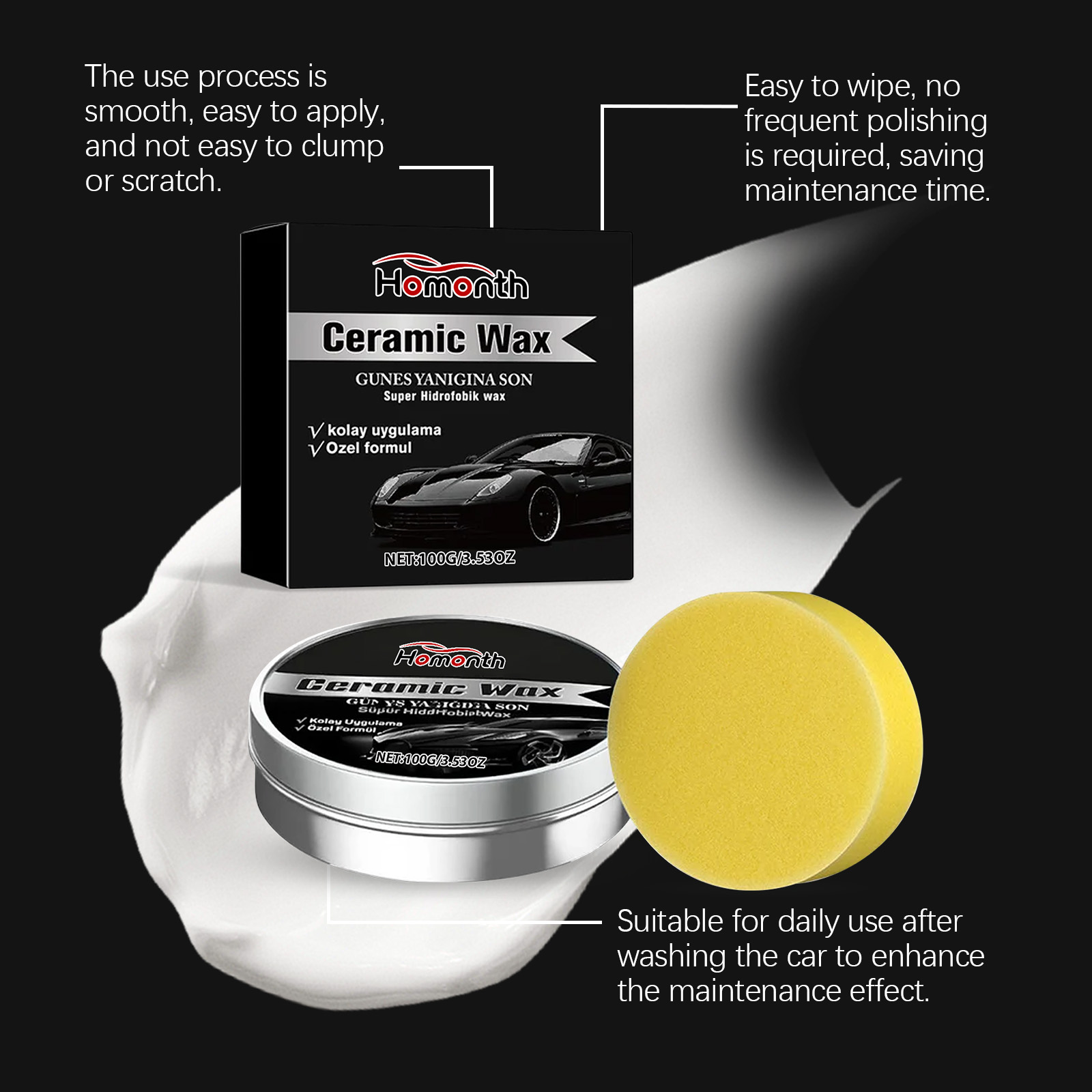Car Coating Polishing Care Wax - Car Wax Ceramic Coating ulasan dan harga
