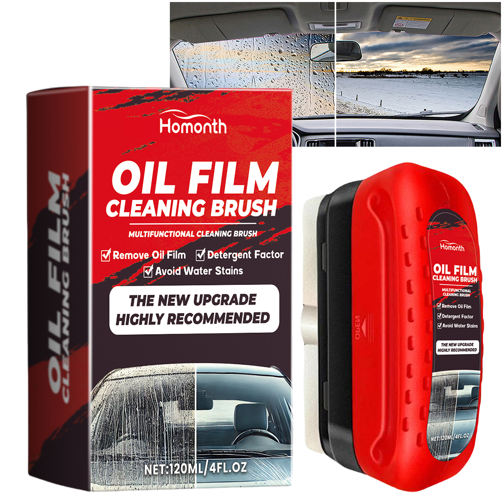 Car Glass Oil Film Remover Gla - Car Cleaning Brush ulasan dan harga