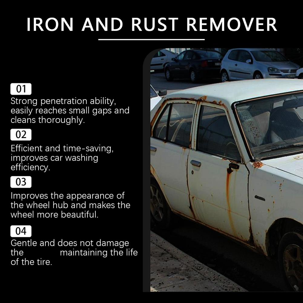 Car Wheel Rust Remover Spray E - Wheel Cleaner Alloy ulasan dan harga
