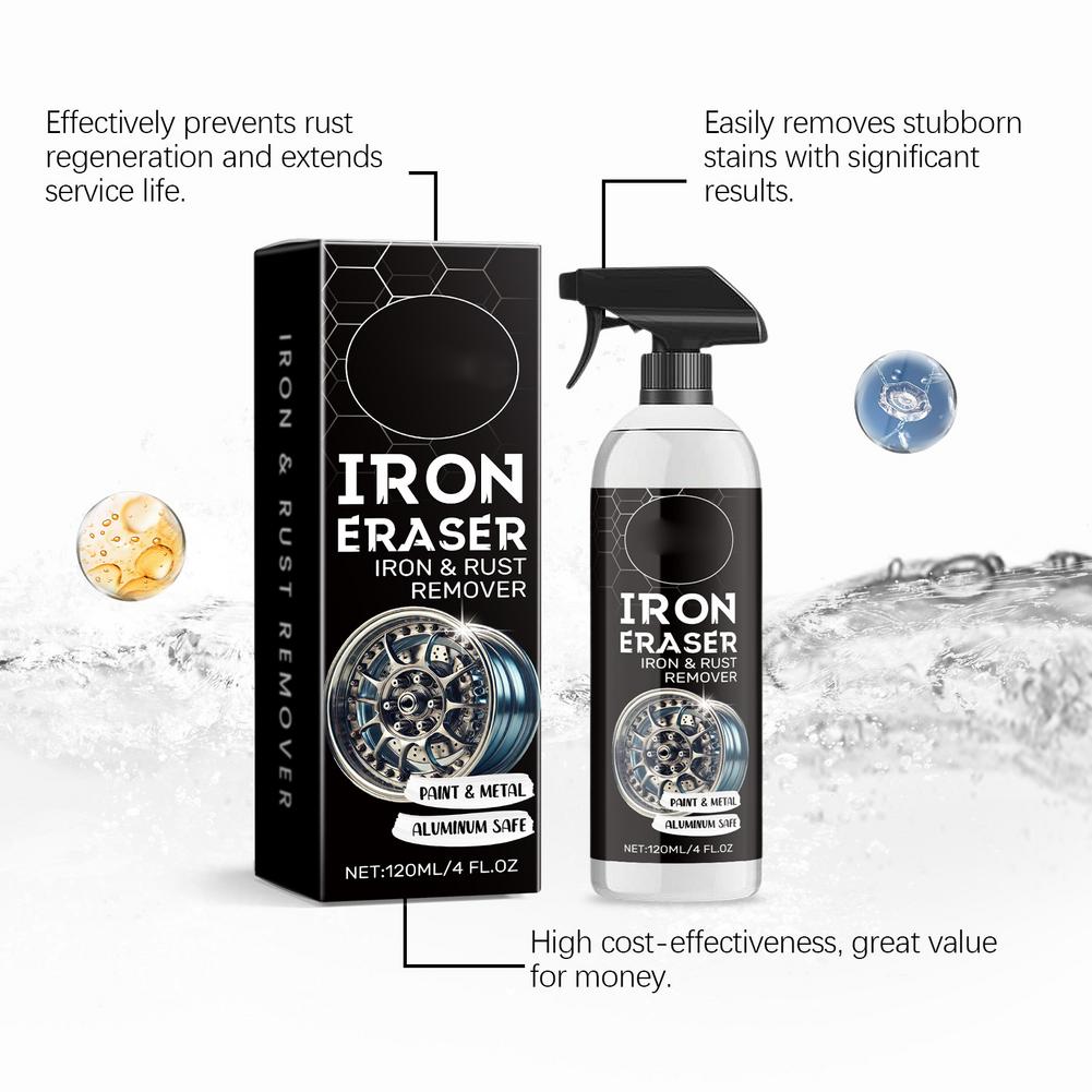 Car Wheel Rust Remover Spray E - Wheel Cleaner Alloy ulasan dan harga