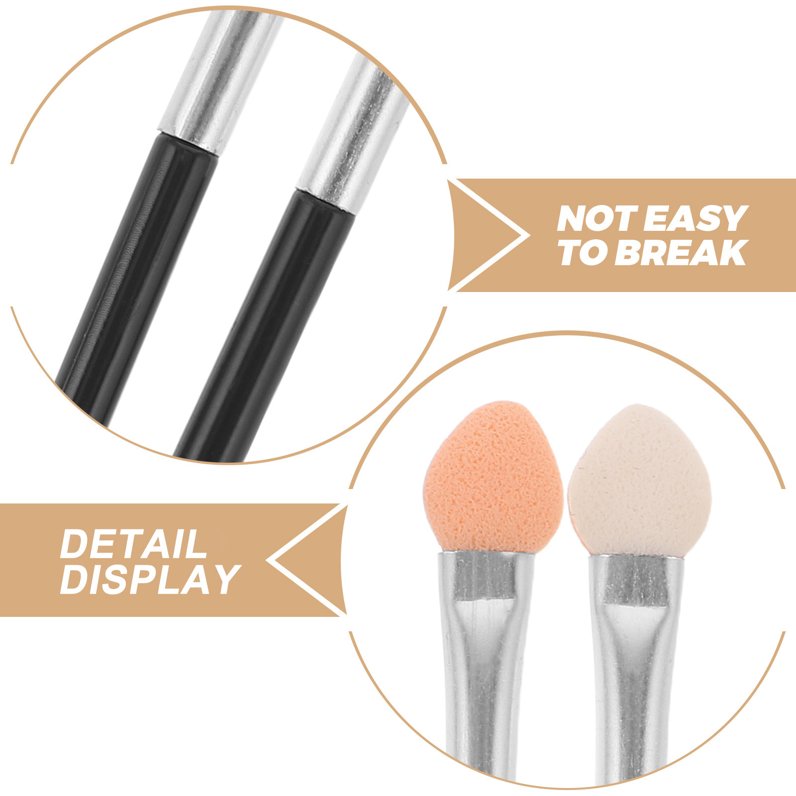 100Pcs Fine Detail Sponge Brus - Detailing Brush Set ulasan dan harga