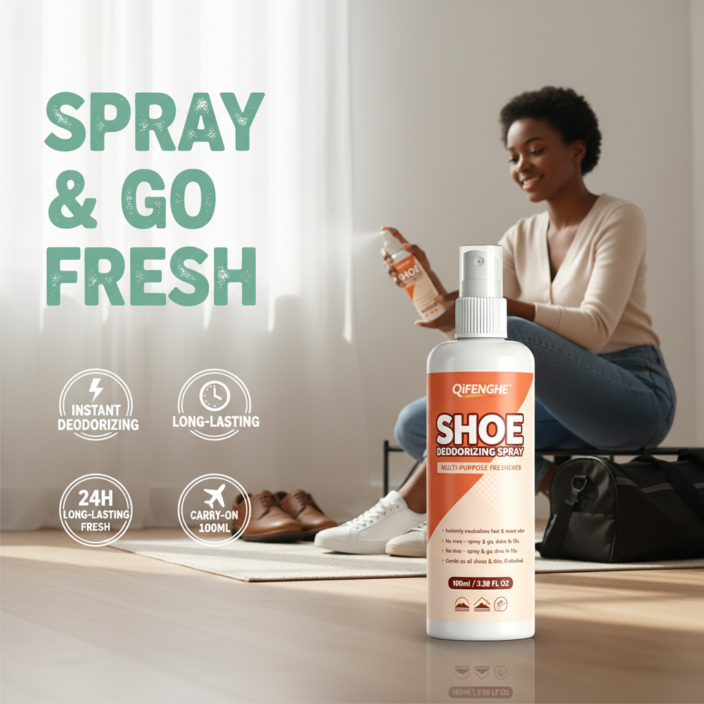 Shoe Deodorizer Spray 100ml –  - Odor Eliminator Car ulasan dan harga