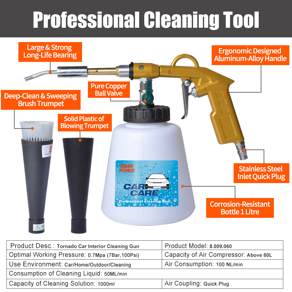 Tornado Pneumatic Air Foam Gun - Pressure Washer Foam Gun ulasan dan harga